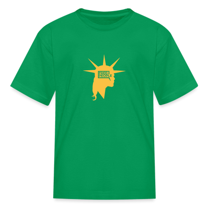 Liberty Head | Youth Tee - kelly green