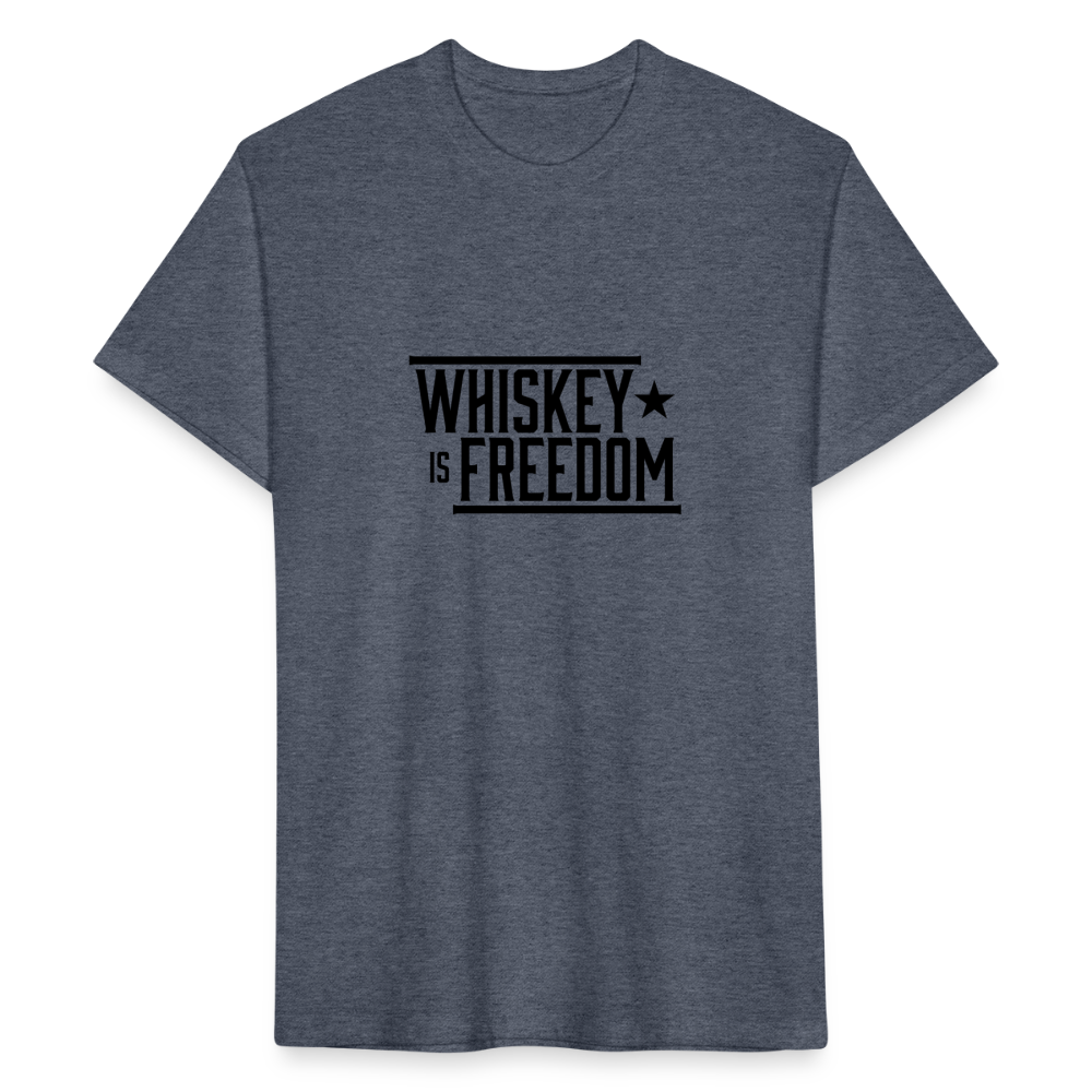 Whiskey is Freedom | Men's Tee - heather navy