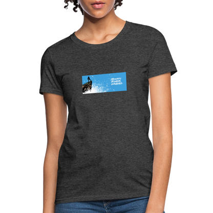 Howard Roark Laughed | Women's Tee - heather black