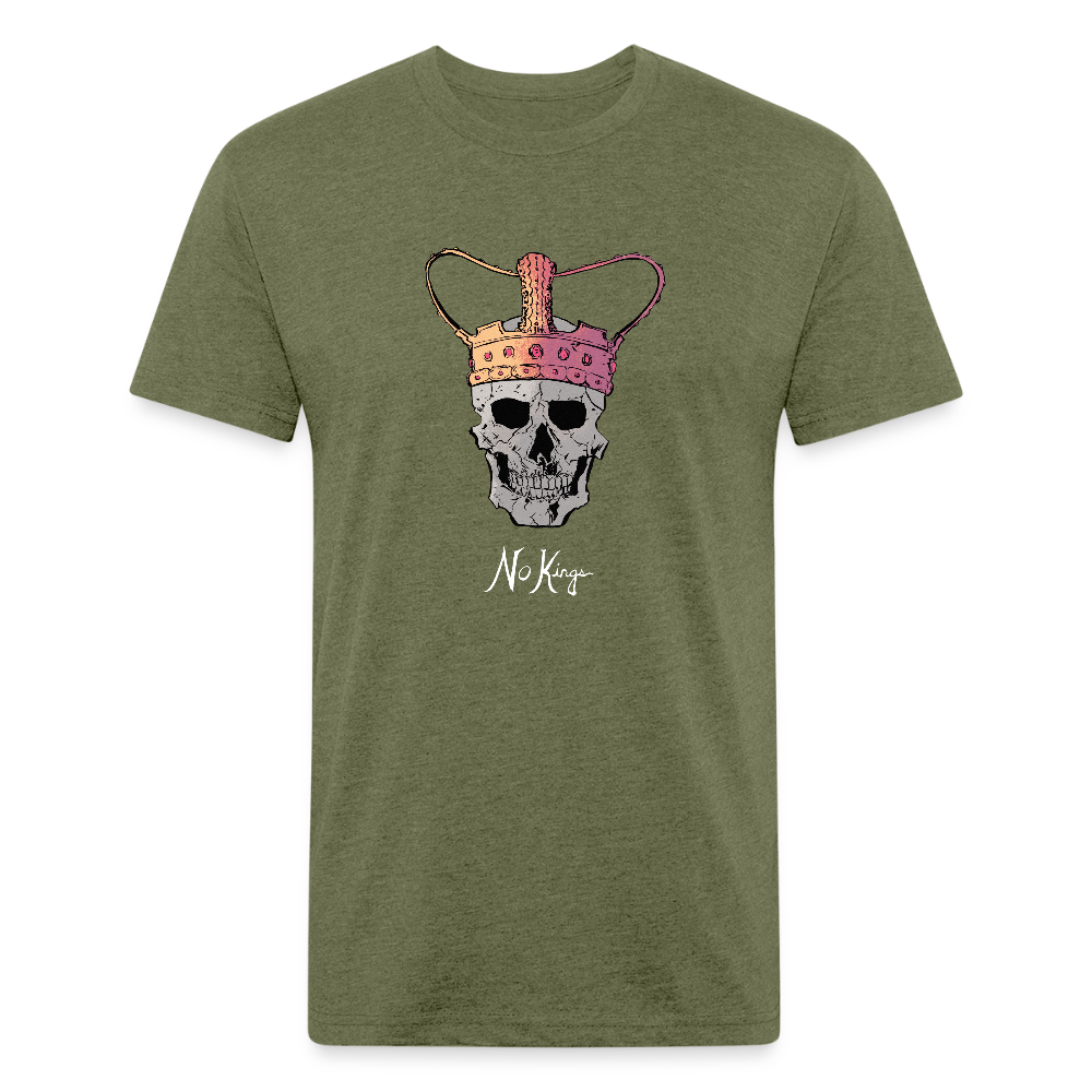 No Kings | Men's Tee - heather military green