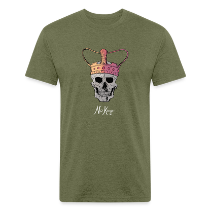 No Kings | Men's Tee - heather military green