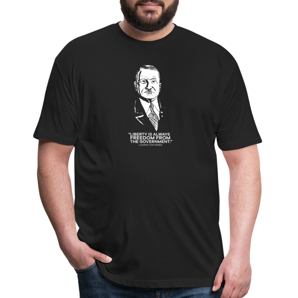 Ludwig von Mises Quote | Men's Tee - black