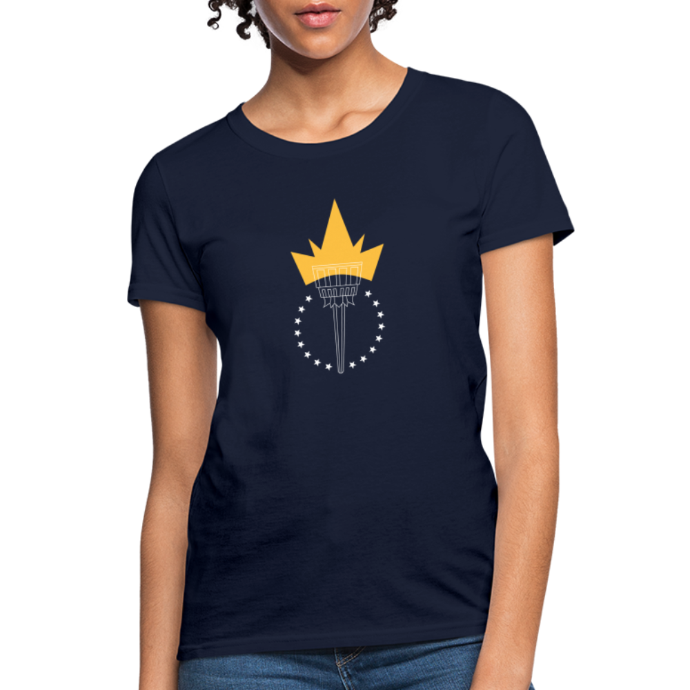 Freedom Torch | Women's Tee - navy