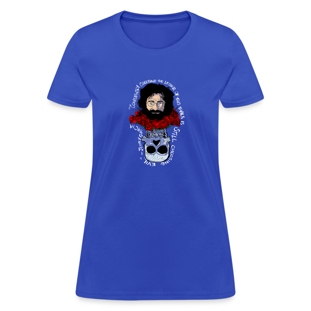 Jerry Garcia | Women's Tee - royal blue