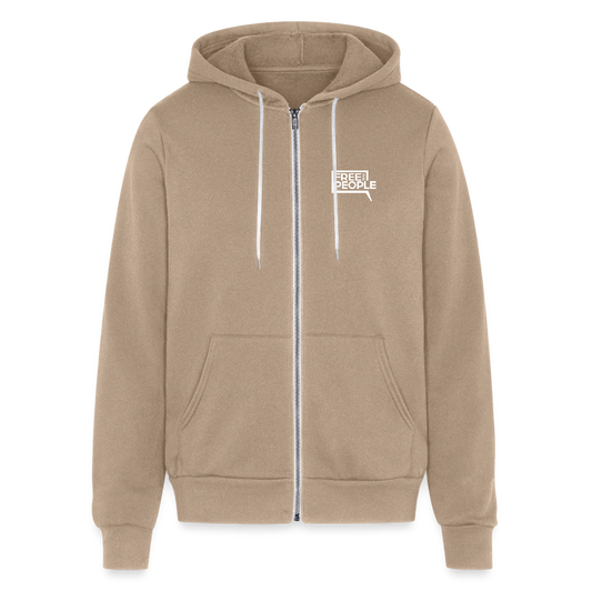 Free the People | Zip Hoodie - tan