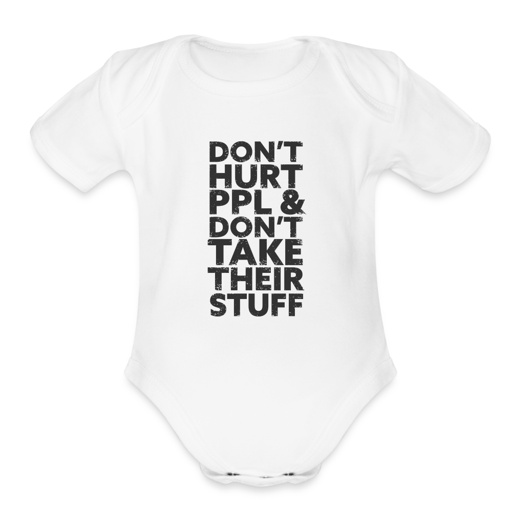 Don't Hurt People | Baby Onesie - white