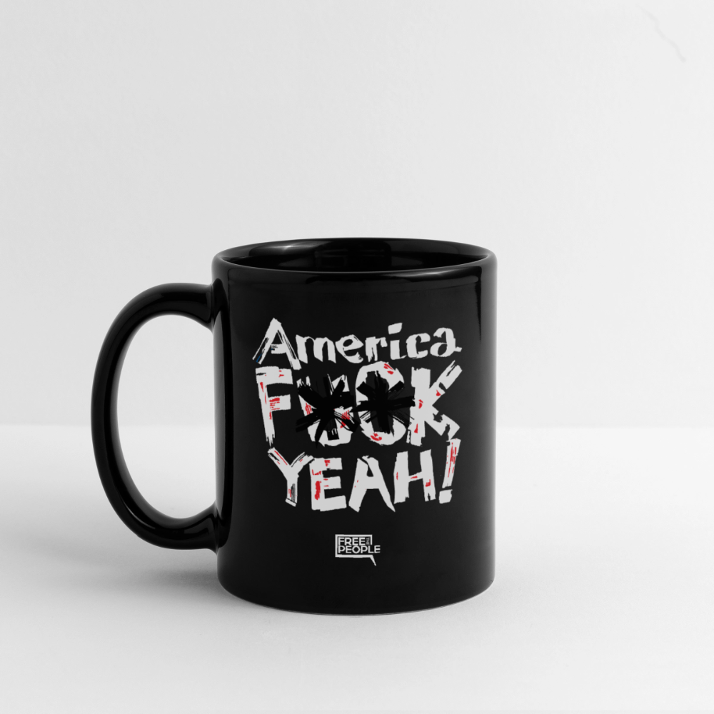 America F**k Yeah! Coffee Mug - black