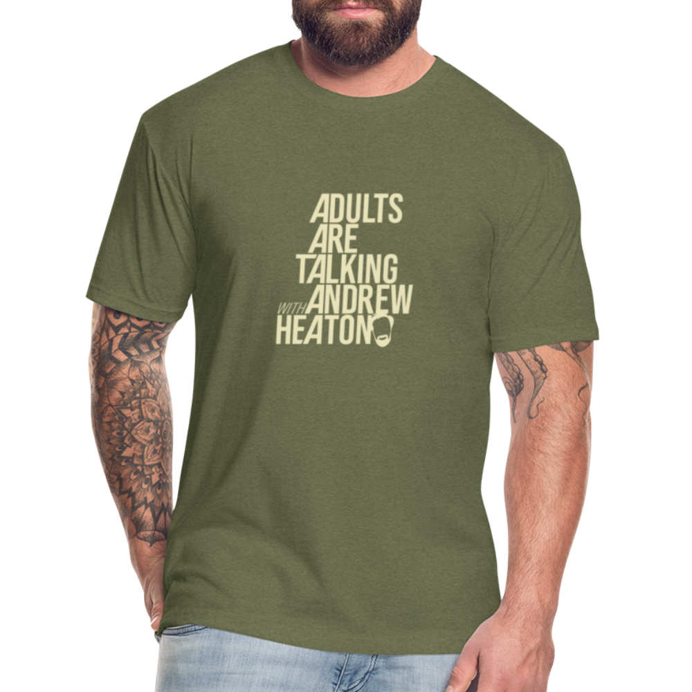 Adults Are Talking | Men's Tee - heather military green