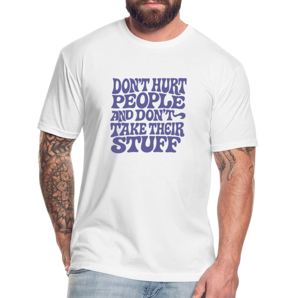 Don't Hurt People | Retro | Men's Tee - white