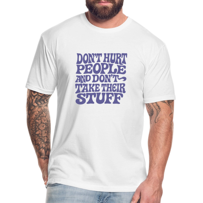 Don't Hurt People | Retro | Men's Tee - white