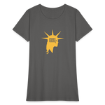 Liberty Head | Women's Tee - charcoal