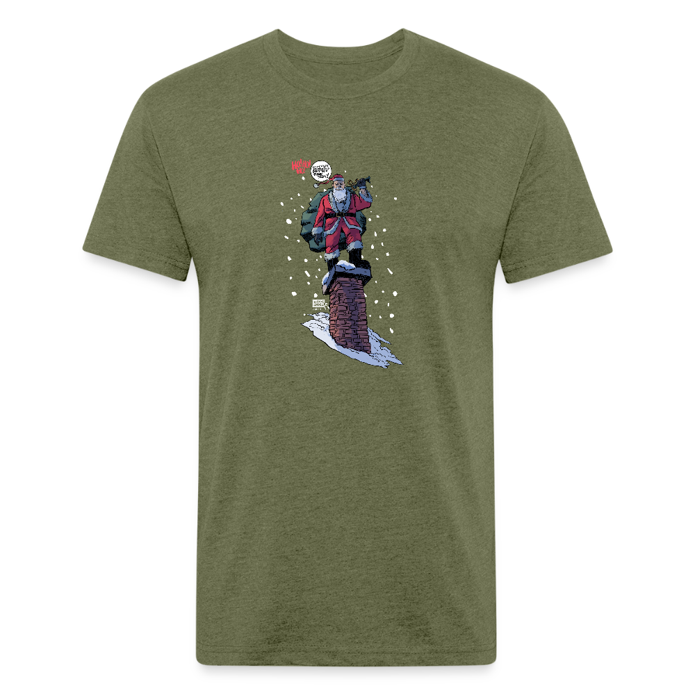 2024 Santa | Men's Tee - heather military green