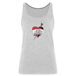 Love, Liberty | Women's Tank - heather gray