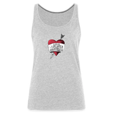 Love, Liberty | Women's Tank - heather gray