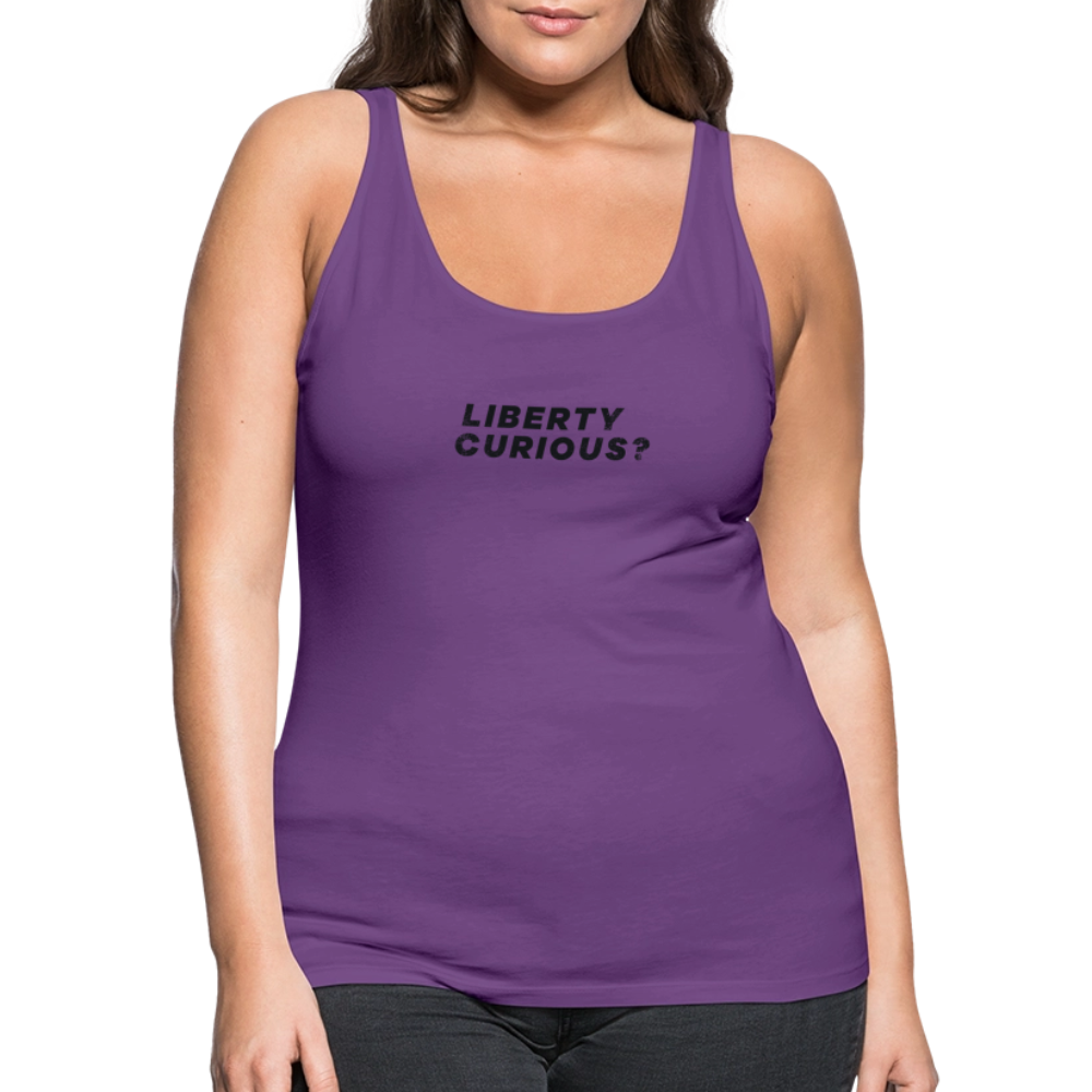 Liberty Curious? | Women's Tank - purple