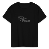 Fight the Power | Youth Tee - black