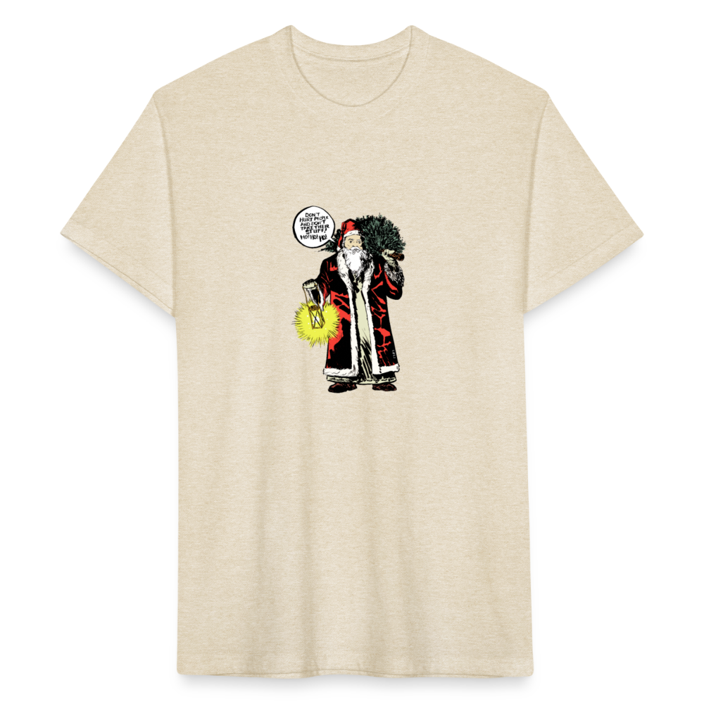 2021 Santa | Men's Tee - heather cream