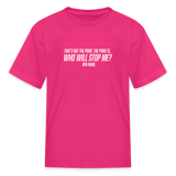 Ayn Rand Quote | Youth Tee - fuchsia