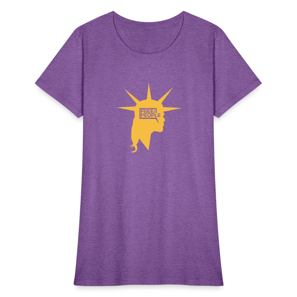 Liberty Head | Women's Tee - purple heather