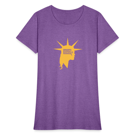 Liberty Head | Women's Tee - purple heather