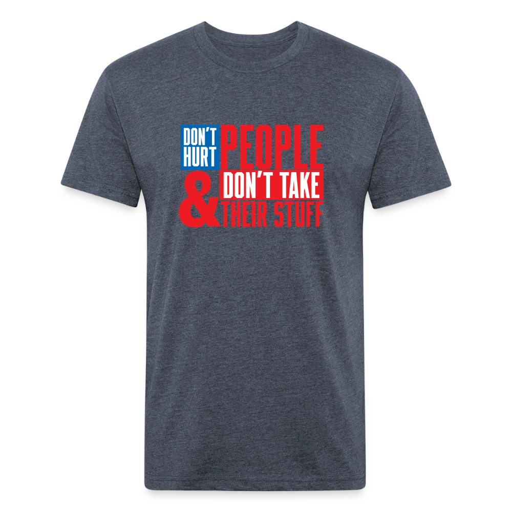 Don't Hurt People | America | Men's Tee - heather navy