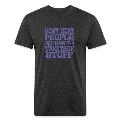 Don't Hurt People | Retro | Men's Tee - heather black