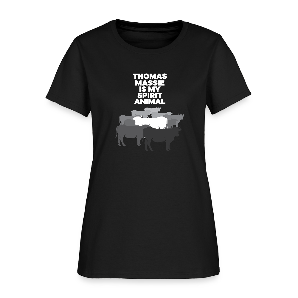 Thomas Massie Is My Spirit Animal | Women's Tee - black