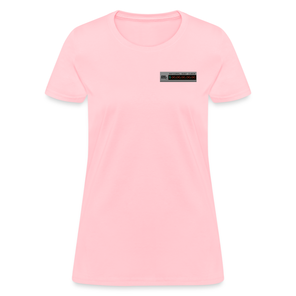 National Debt Clock | Women's Tee - pink