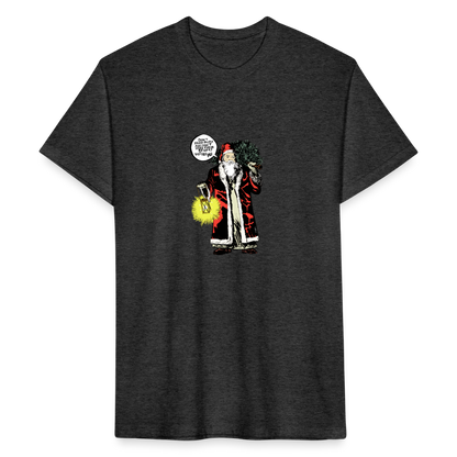 2021 Santa | Men's Tee - heather black