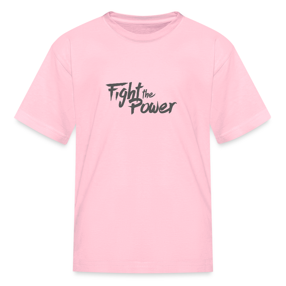 Fight the Power | Youth Tee - pink