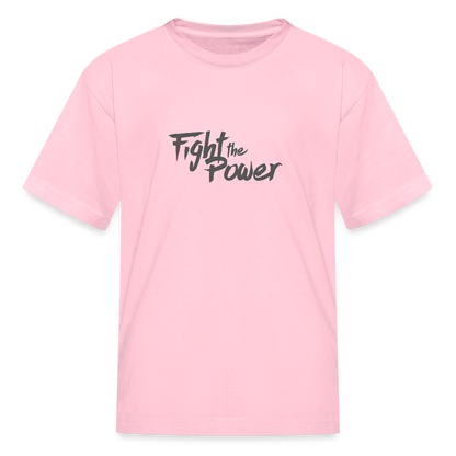 Fight the Power | Youth Tee - pink