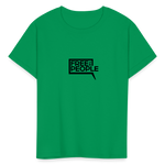 Free the People | Youth Tee - kelly green