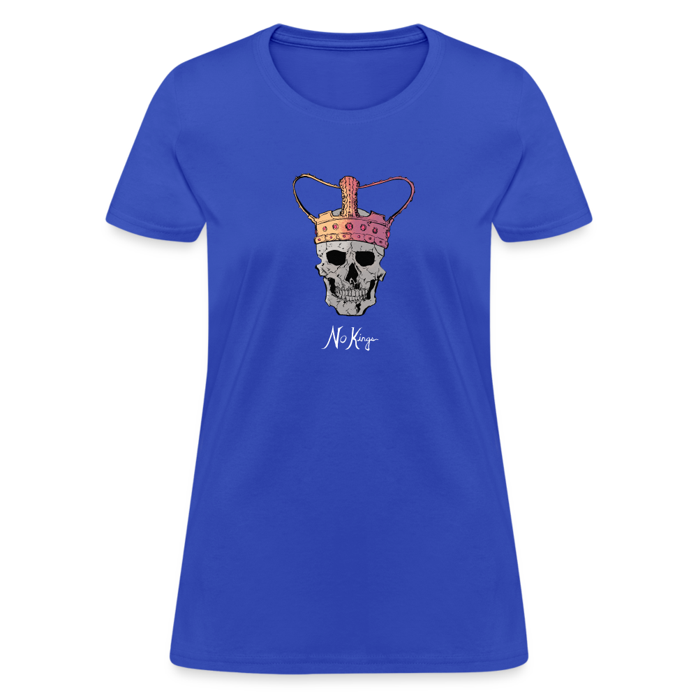 No Kings | Women's Tee - royal blue