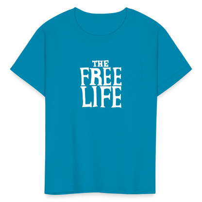 The Free Life | Youth Tee - turquoise