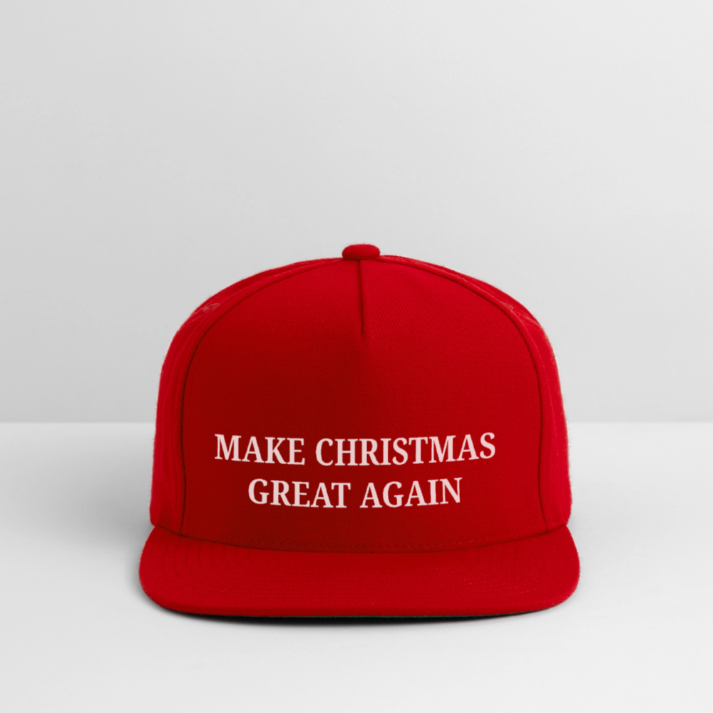 Make Christmas Great Again Hat - red