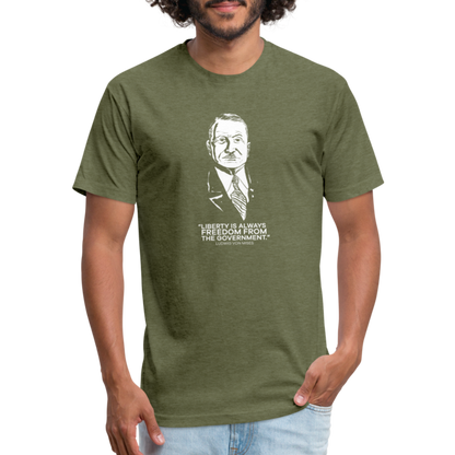 Ludwig von Mises Quote | Men's Tee - heather military green