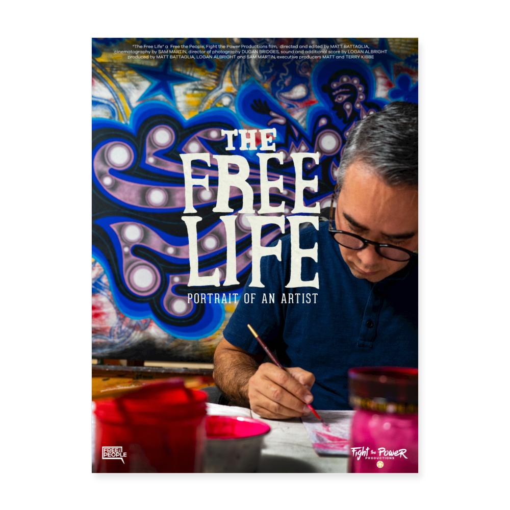 The Free Life Movie Poster - white