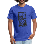 Don't Hurt People | Men's Tee - heather royal