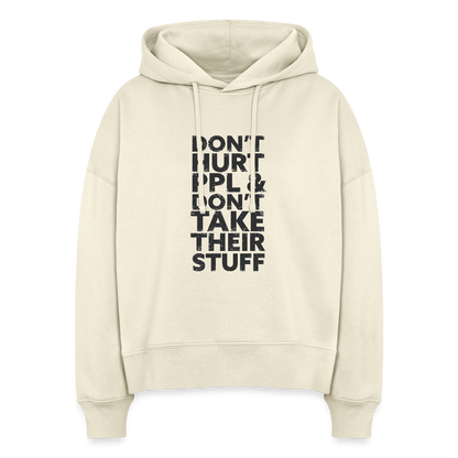 Don't Hurt People | Women's Hoodie - natural raw