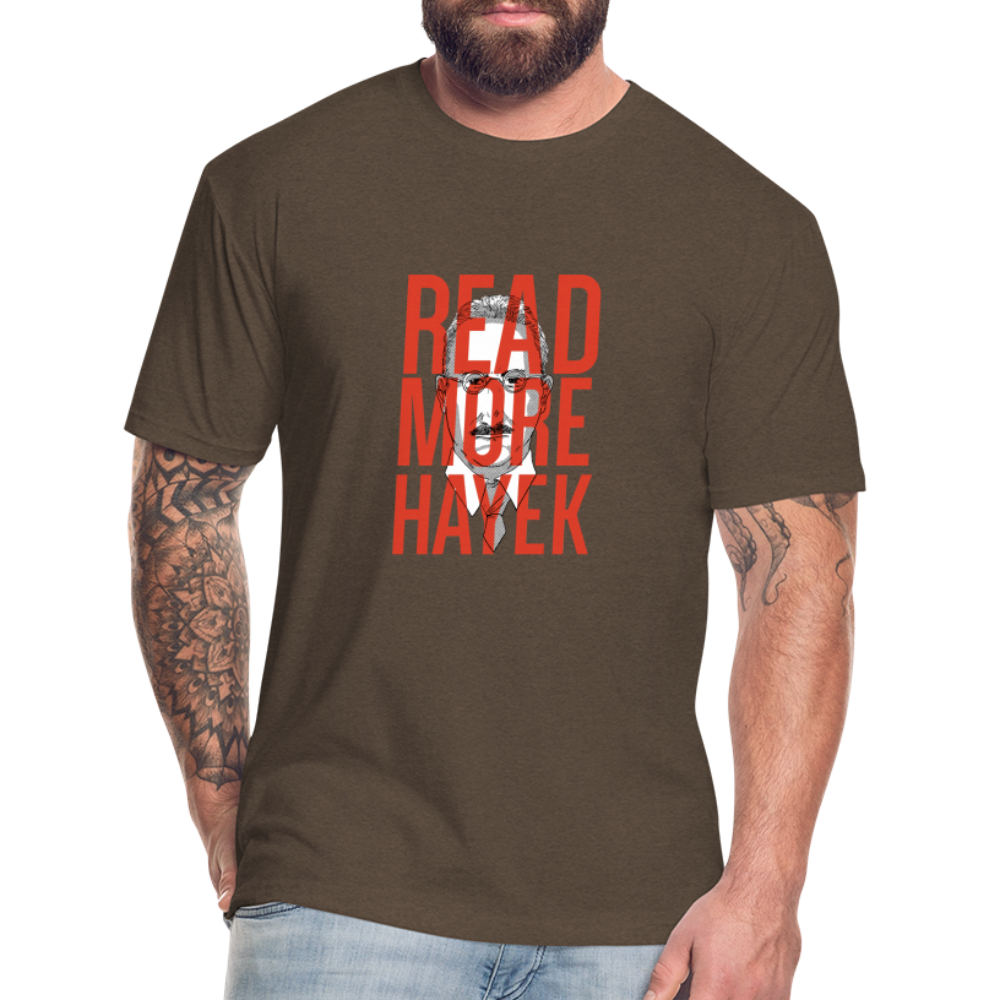 Read More Hayek | Men's Tee - heather espresso