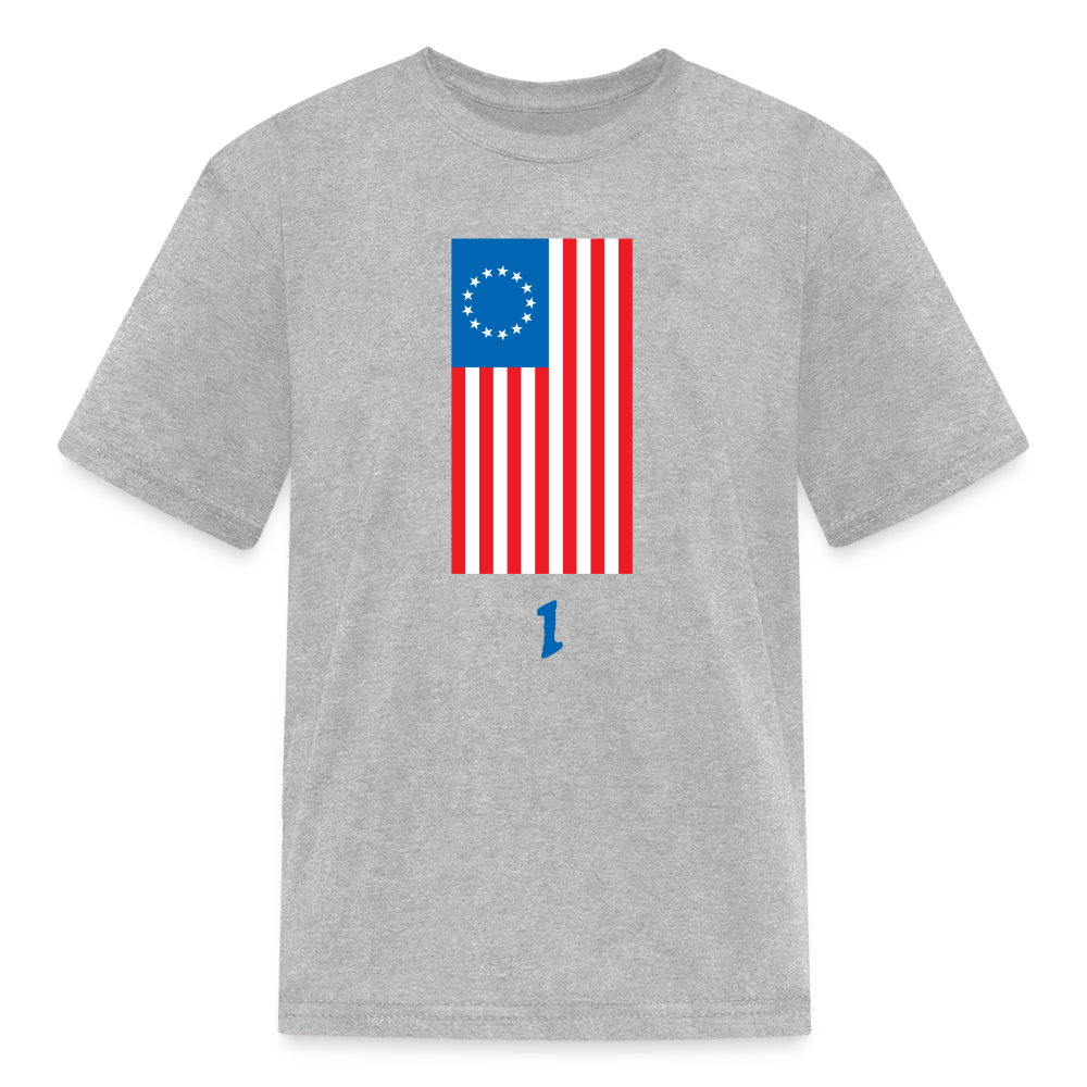 Spirit of '76 | Youth Tee - heather gray