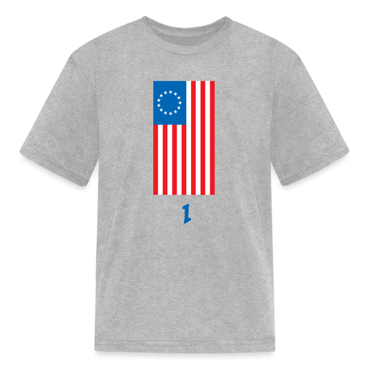 Spirit of '76 | Youth Tee - heather gray
