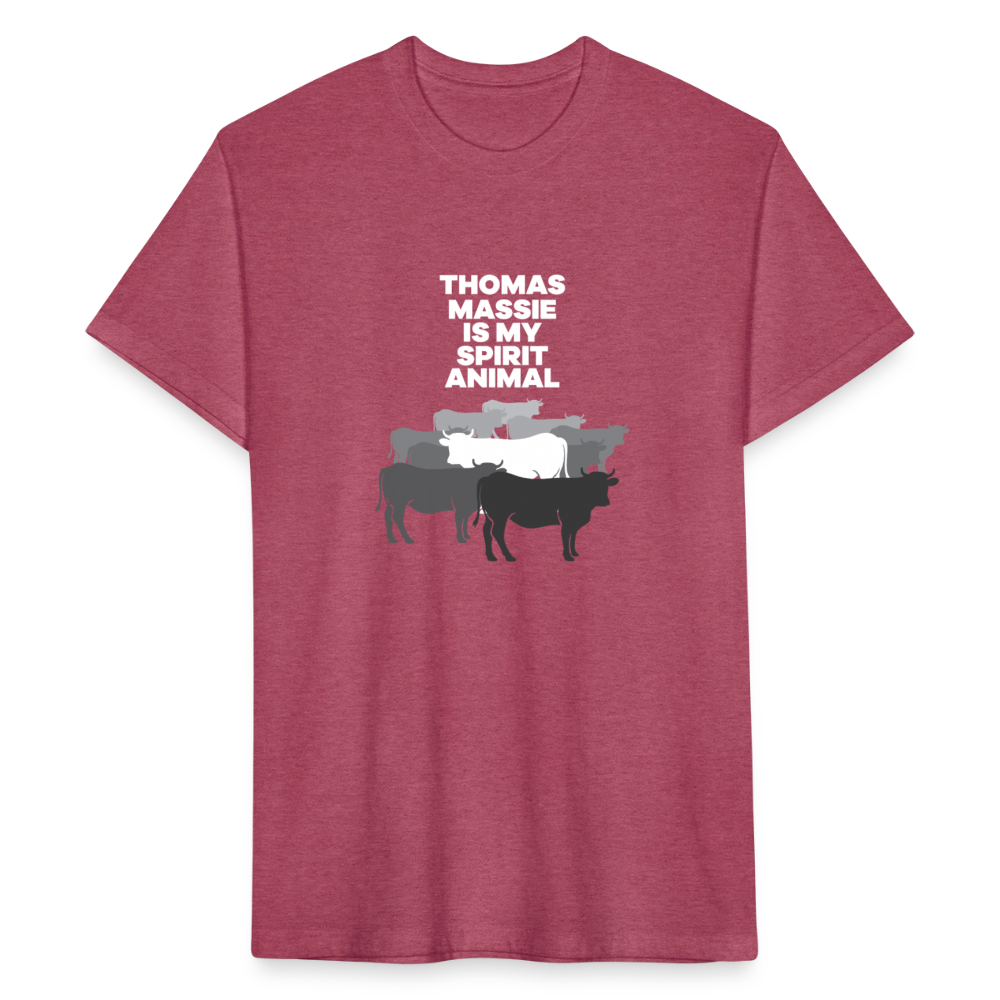 Thomas Massie Is My Spirit Animal | Men's Tee - heather burgundy