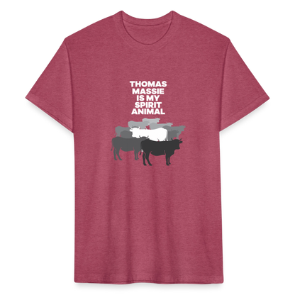 Thomas Massie Is My Spirit Animal | Men's Tee - heather burgundy