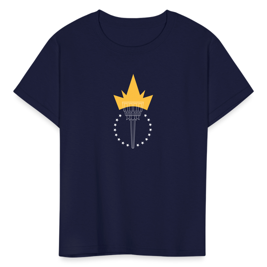 Freedom Torch | Youth Tee - navy