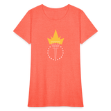 Freedom Torch | Women's Tee - heather coral