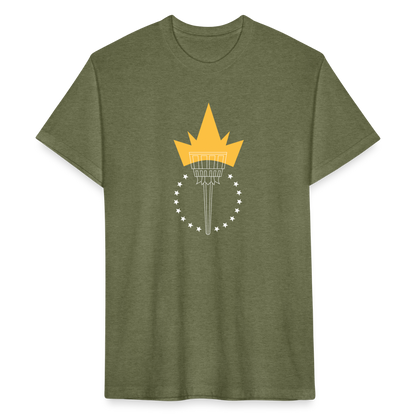 Freedom Torch | Men's Tee - heather military green