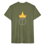 Freedom Torch | Men's Tee - heather military green