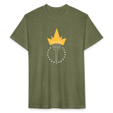 Freedom Torch | Men's Tee - heather military green