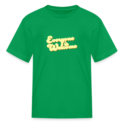 Everyone is Welcome | Youth Tee - kelly green
